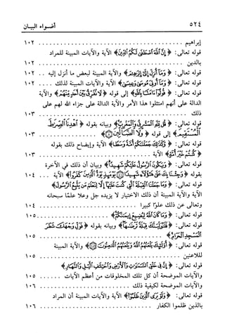 أضواء البيان للأمين الشنقيطي 1