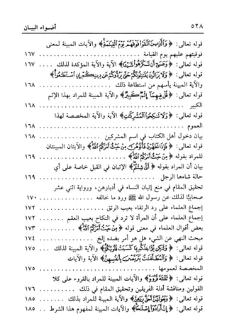 أضواء البيان للأمين الشنقيطي 1