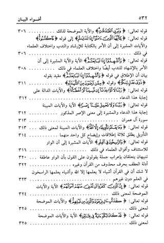 أضواء البيان للأمين الشنقيطي 1