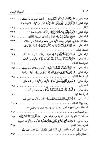 أضواء البيان للأمين الشنقيطي 1