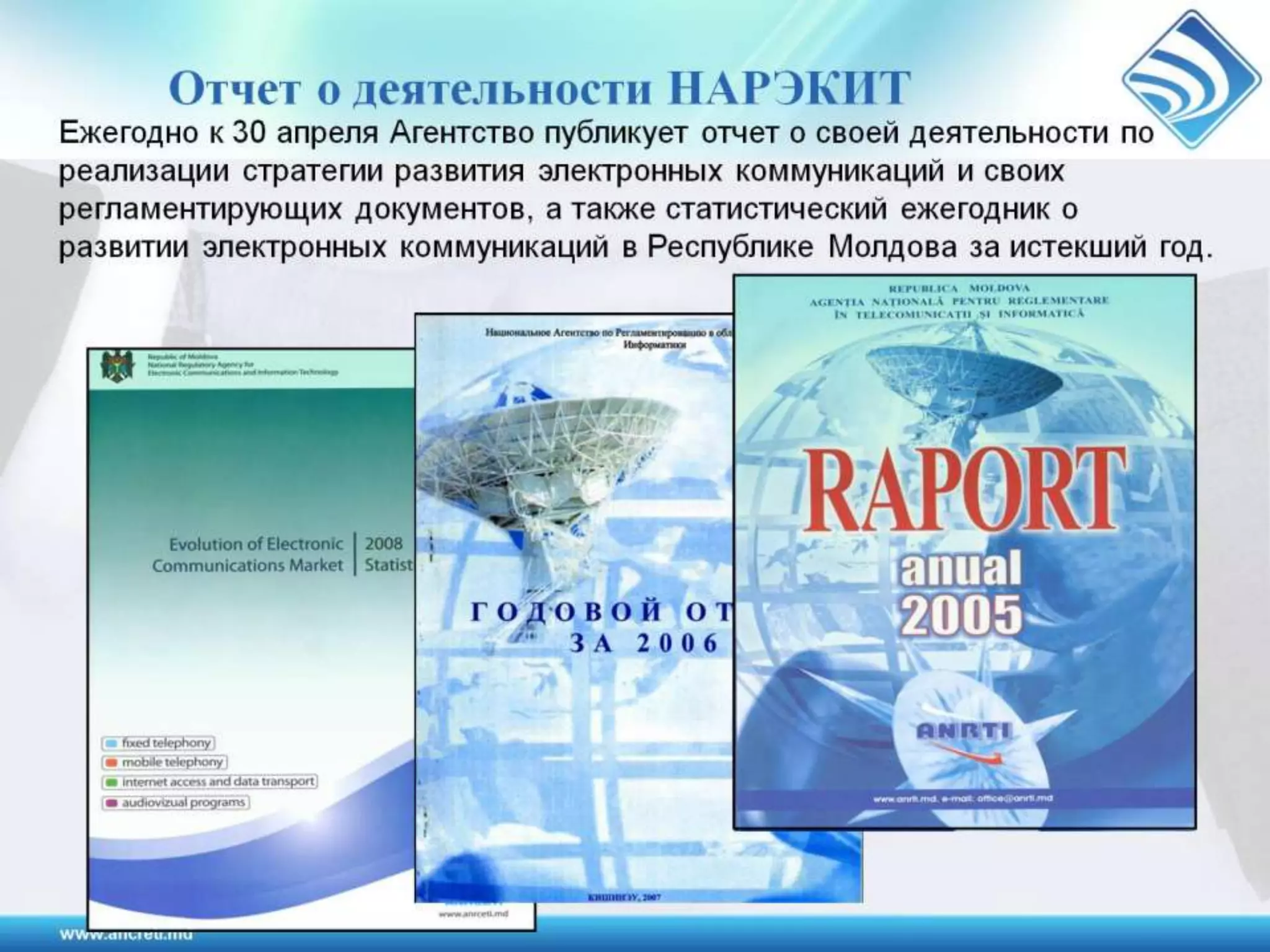 Регулирование электронных коммуникаций в Республике Молодова