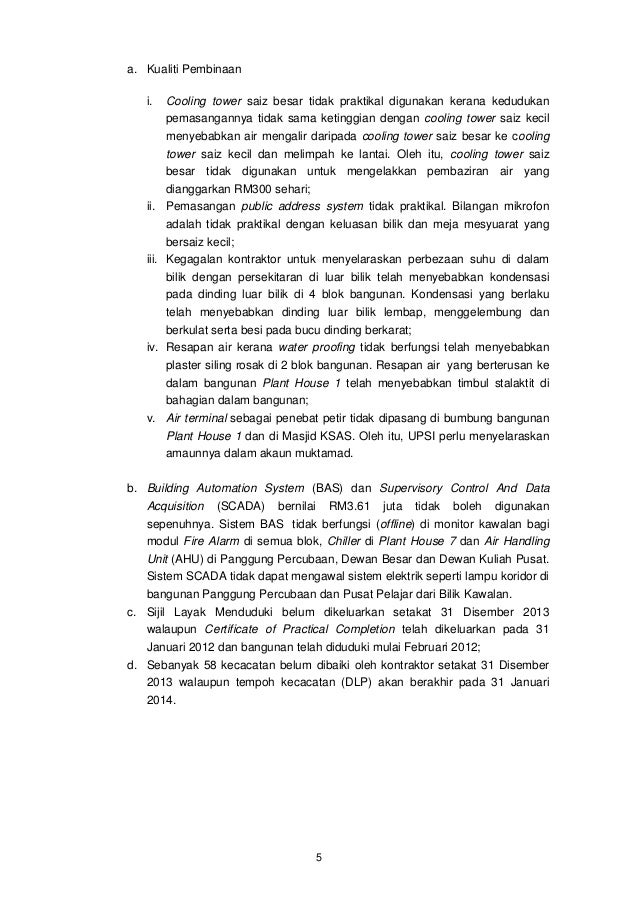 Laporan Ketua Audit Negara Siri 1 - Badan Berkanun Persekutuan