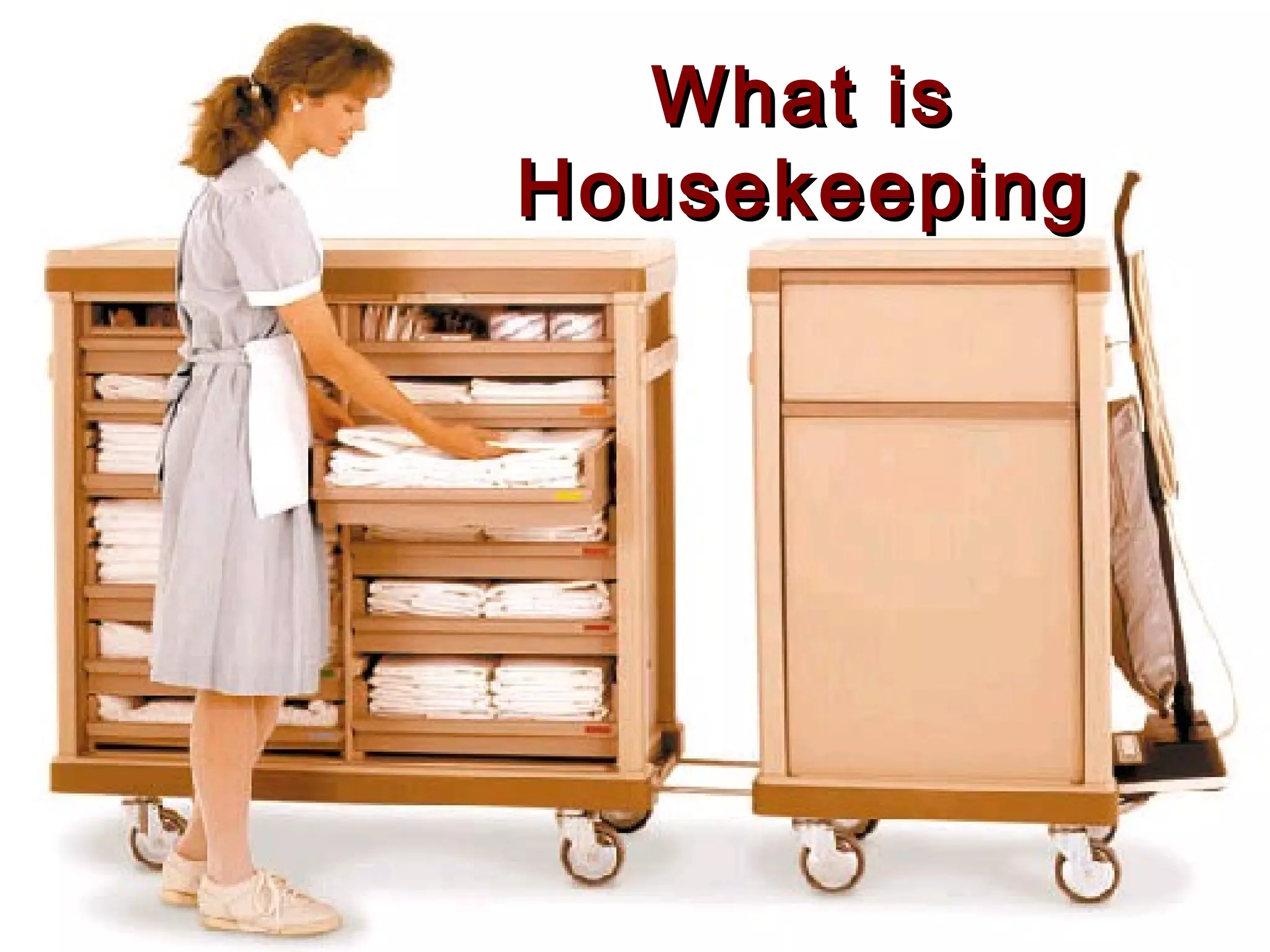 What isWhat is
HousekeepingHousekeeping
 