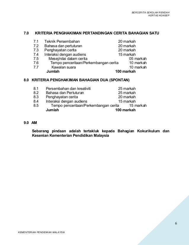 Teks Bercerita Spontan Tahap 2