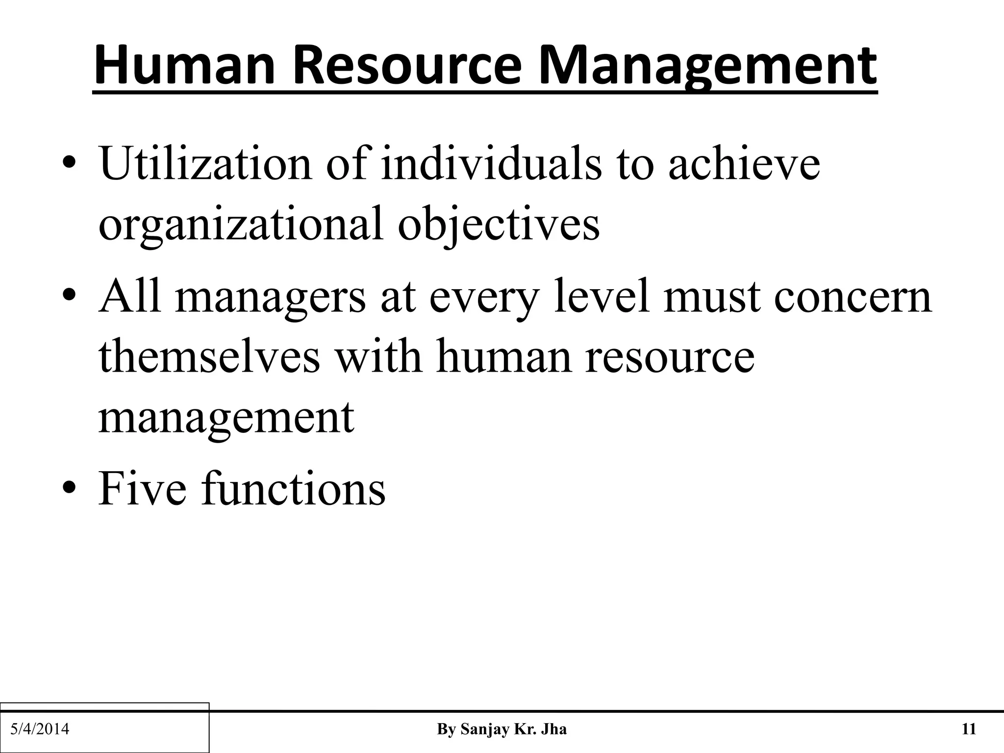 Emergence or HRM | PPTX | Human Resources | Business