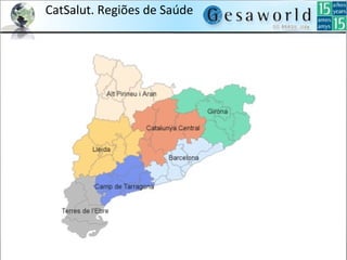 CatSalut. Regiões de Saúde
 