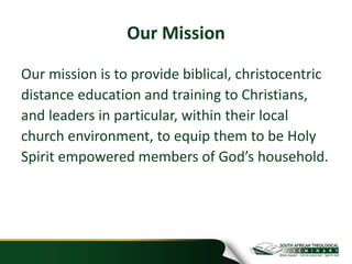 The Mission of SATS