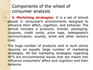1. the wheel of consumer analysis is flexible and can aid in ...