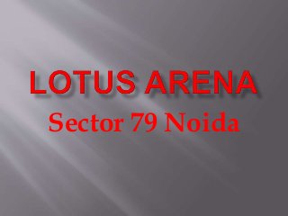 Sector 79 Noida
 