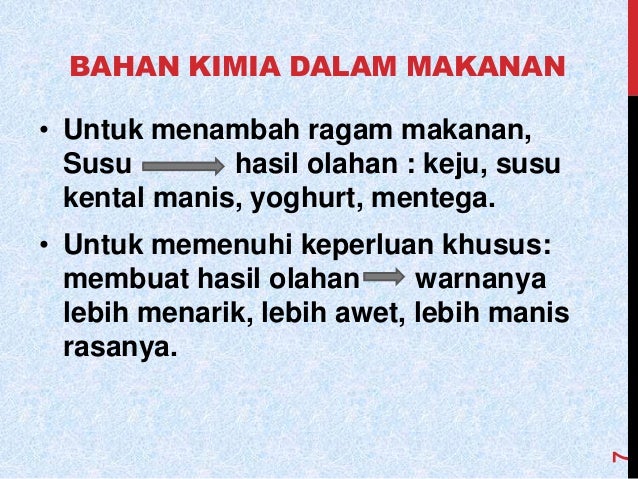 1. bahan kimia dan dampak negatifnya