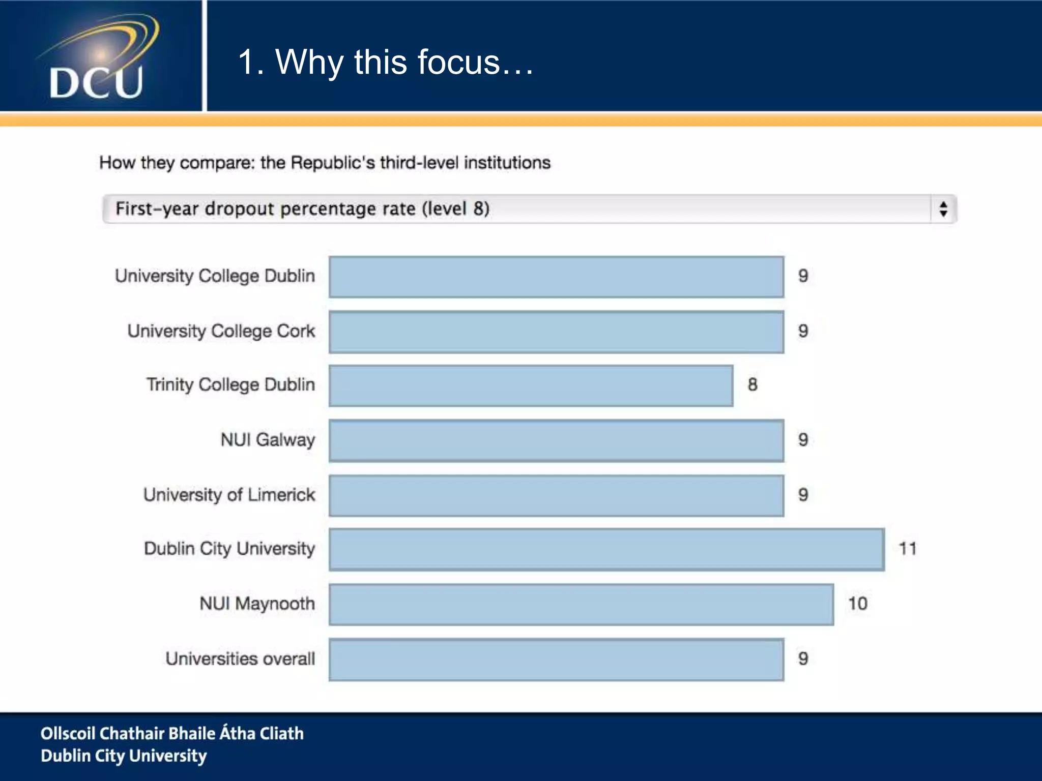 1. Why this focus…
 