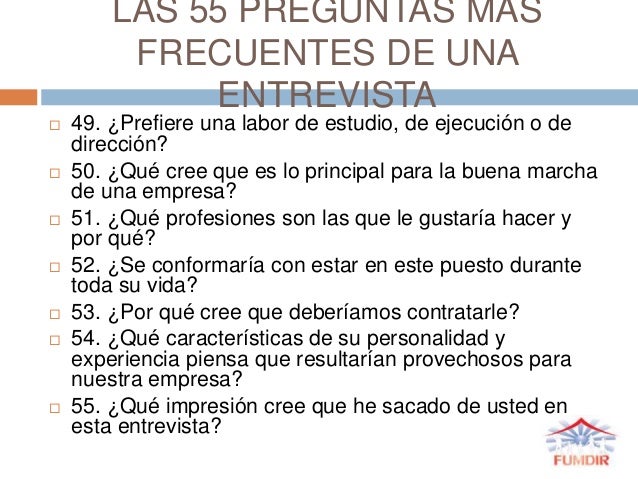 preguntas entrevista del sena entrevista curso empleabilidad fumdir preguntas entrevista del sena entrevista curso empleabilidad fumdir