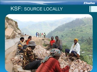 KSF: SOURCE LOCALLY
 