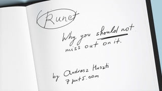 Andrasz Husti on Runet at Futur en Seine 2014
