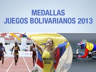 Enlace Ciudadano Nro 351 tema:   juegos bolivarianos medallas