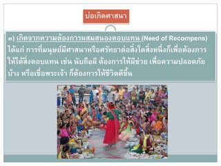 องค์ประกอบของศาสนา
 มีอยู่ ๕ ประการดังนี้
๑. ผู้ก่อตั้ง
 