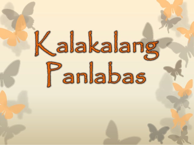 Kalagayan Ng Kalakalang Panlabas Ng Pilipinas Kalakalang Panlabas