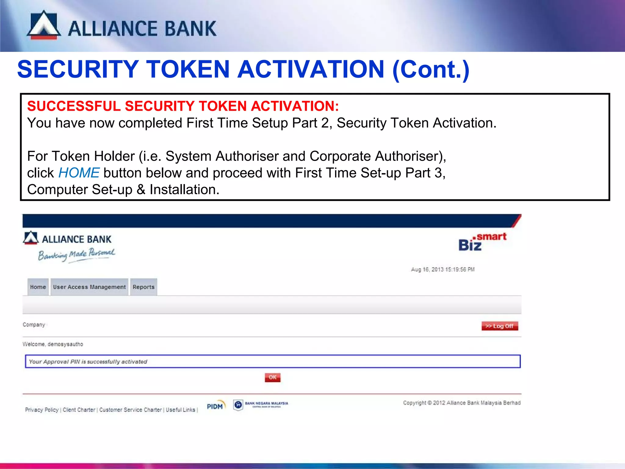 BizSmart First Time Setup Guide | PPT