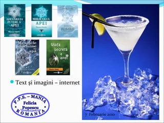 Text şi imagini – internet
7 Februarie 2010
 