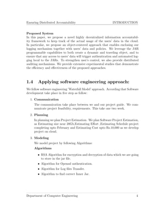 Ensuring Distributed Accountability in the Cloud | PDF