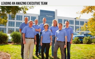 Leading an amazing executive team
 