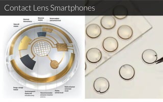 Contact Lens Smartphones
 