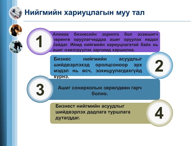 ёс зүй нийгмийн хариуцлага | PPT
