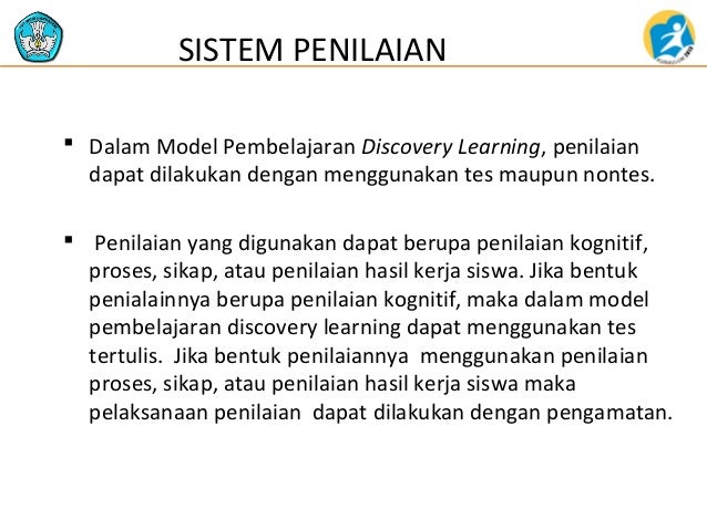 Discovery learning (DL) pembelajaran penemuan