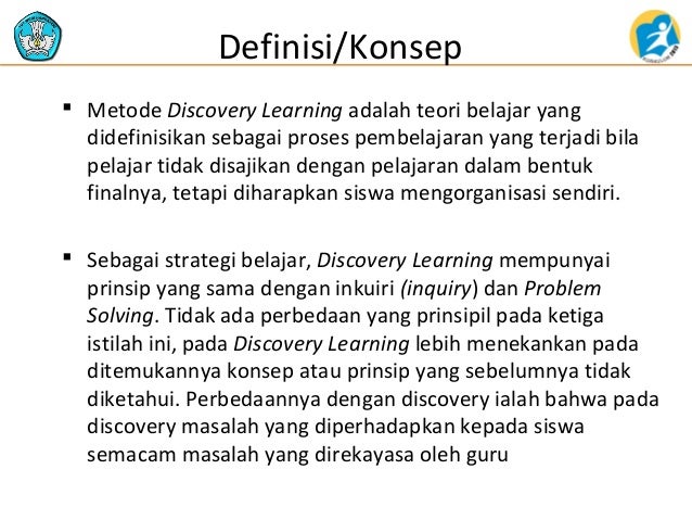 Discovery Learning Dl Pembelajaran Penemuan