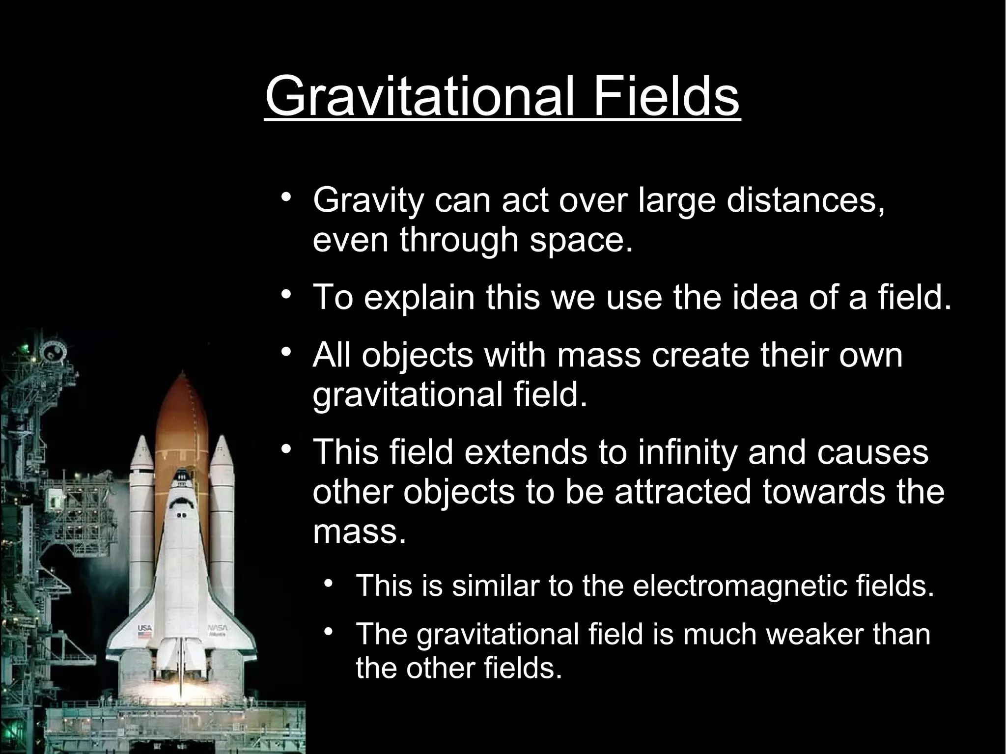 1.1.1 gravitational fields | PPT