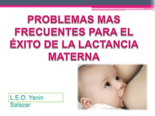 1. problemas de la mama que afectan la lactancia 