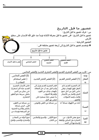 العصر الحجري من عصور ما قبل التاريخ صح ام خطا