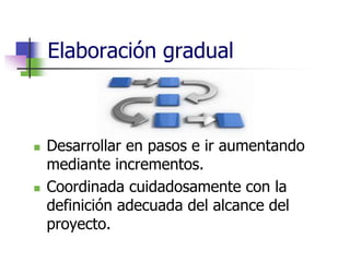 Gradualidad 1.conceptos básicos de la administración de proyectos | PPTX