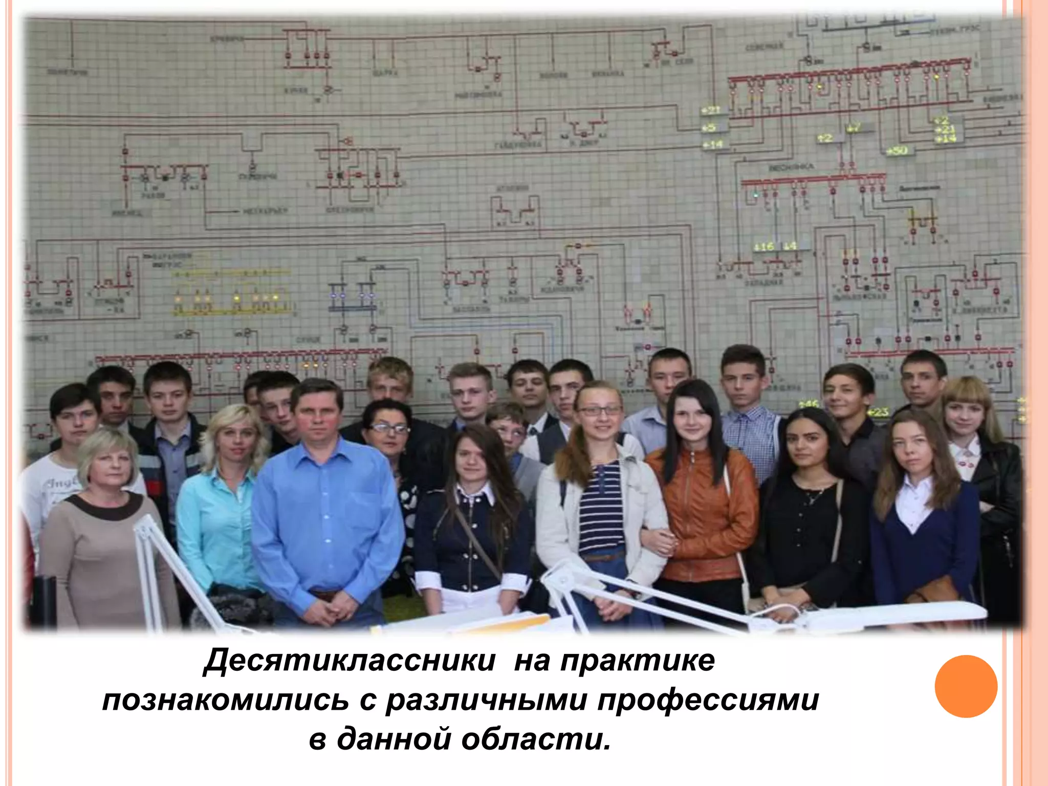 Под руководством 
классного руководителя 
Бисик Н.Н 
учащиеся рассуждали о 
значимости энергетики 
в развитии страны 
В уроке приняла участие заместитель 
председателя КДН администрации 
Ленинского района г. Минска Гришко 
С.А. 
 