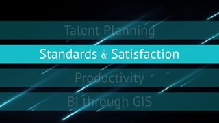 Standards & Satisfaction 
 