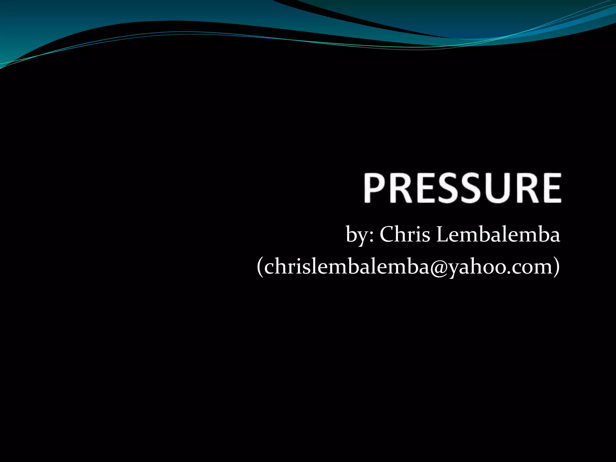 by: Chris Lembalemba
(chrislembalemba@yahoo.com)