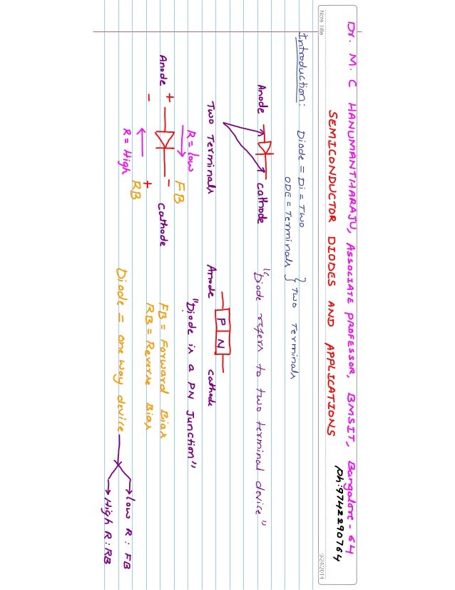 First Year Basic Electronics Notes VTU Syllabus 2014 Scheme