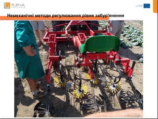 Немеханічні методи регулювання рівня забур'янення 
 