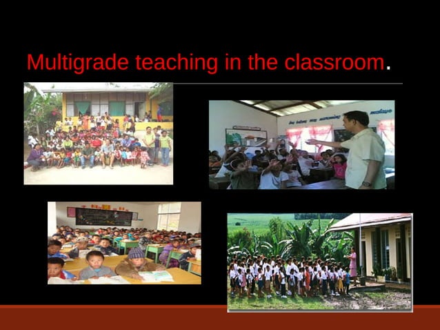 Multigrade Teaching