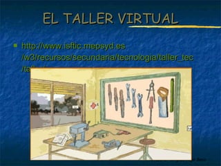 EELL TTAALLLLEERR VVIIRRTTUUAALL 
 hhttttpp::////wwwwww..iissffttiicc..mmeeppssyydd..eess 
//ww33//rreeccuurrssooss//sseeccuunnddaarriiaa//tteeccnnoollooggiiaa//ttaalllleerr__tteecc 
//ttaalllleerr// 
Profesora: Brígida Rojo Seco 
