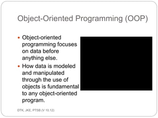 Defining and Analyzing Problems 
ec201/unit 1/introductory concepts 
18 
 to identify and understand the problems to 
resolve. The problems must be clearly define, 
explicit and the requirements in resolving it. 
Analyzing the problems will determine the input, 
process and output, as follows: 
 Input – d a ta to be p ro c e s s e d 
A set of information called data will be entered into 
the computer from keyboard, floppy disk, hard disk 
etc. and stored in a portion of the computer 
memory. 
Explaination: cin (console input) for input – normally 
assigned to the keyboard. 
 