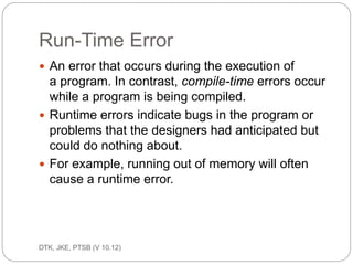 Cont… 
ec201/unit 1/introductory concepts 
39 
Example: 
main ( ) 
{ 
} 
 