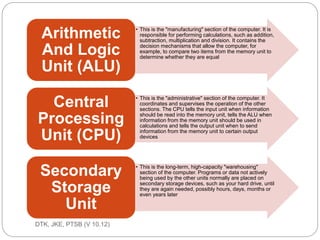 Cont… 
 Modularity : Many programs can be broken 
down into a series of identifiable subtask that 
enhances accuracy and clarity of a program 
and facilitates future program alterations. 
 Generality : Usually we will want a program to 
be as general as possible, within reasonable 
limits. A considerable amount of generality can 
be obtained with very little additional 
programming effort. 
5 
ec201/unit 1/introductory concepts 
 
