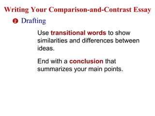 comparison essay ideas