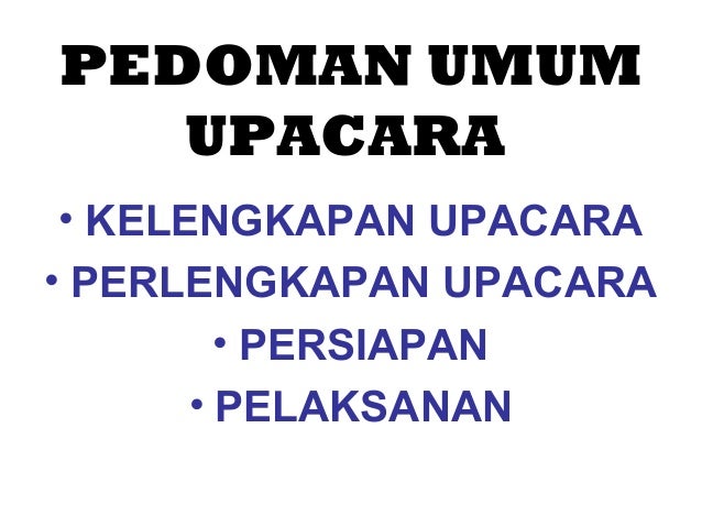 1. pedoman baku protokoler