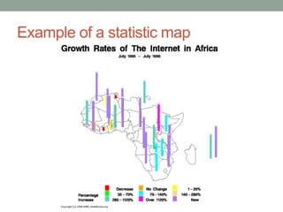 Example of a statistic map 
 