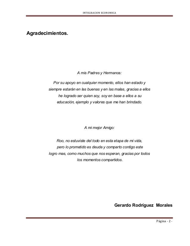 INTEGRACION COMERCIAL