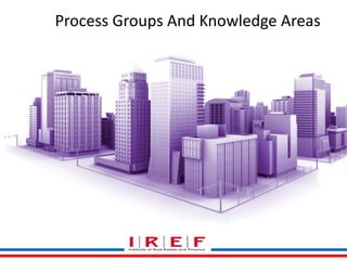 Process Groups And Knowledge Areas 
 