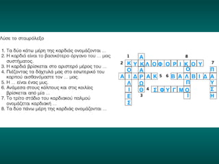 ΚΟΙΛΙΕΣ 
Α 
Υ Κ Λ Ο Φ Ο Ρ Ι Κ Ο Υ 
ΑΡΩΘ 
Α Δ Α Κ Β Α Λ Β Ι Δ Α 
Σ Φ Υ Γ Μ Ο 
Π 
ΥΣΗ 
Ο 
Π 
Ι 
 