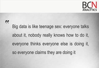 Bcn Analytics An Opportunity For Barcelona Ppt